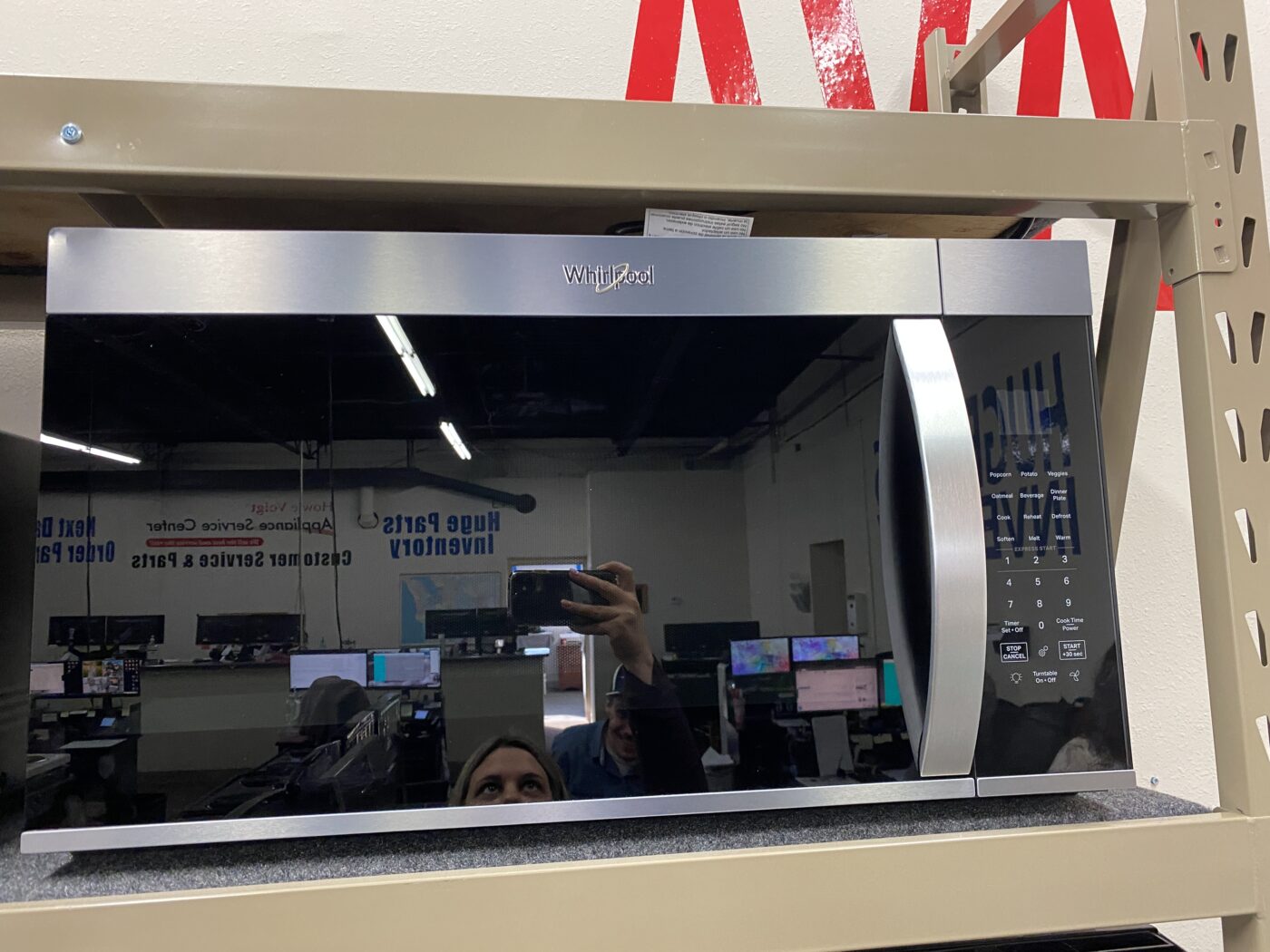 Reconditioned Whirlpool 1.9 cu. ft. Over the Range Microwave (Stainless Steel)