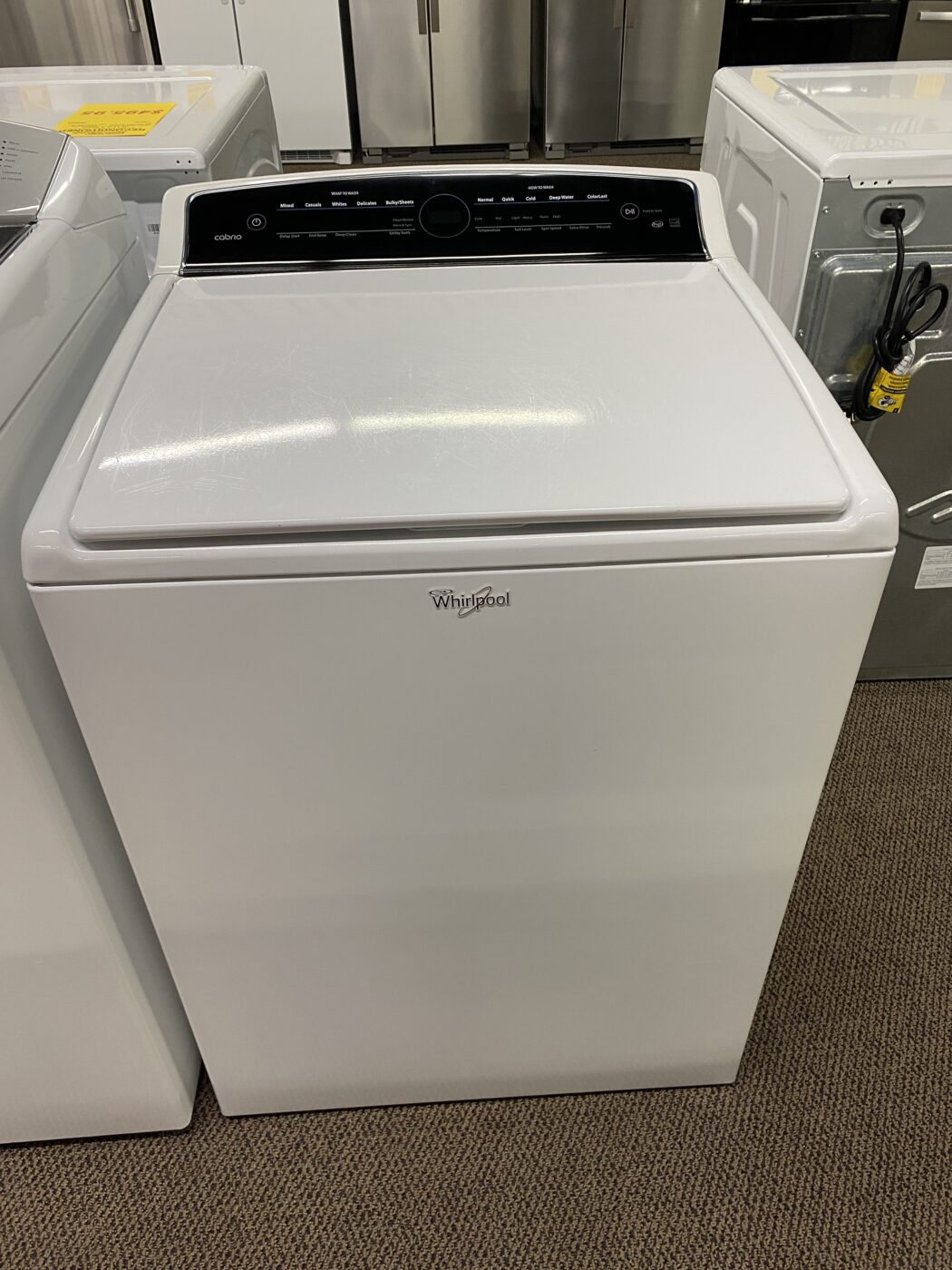 Reconditioned Whirlpool 4.8 cu. ft. Top Load Washer (White)