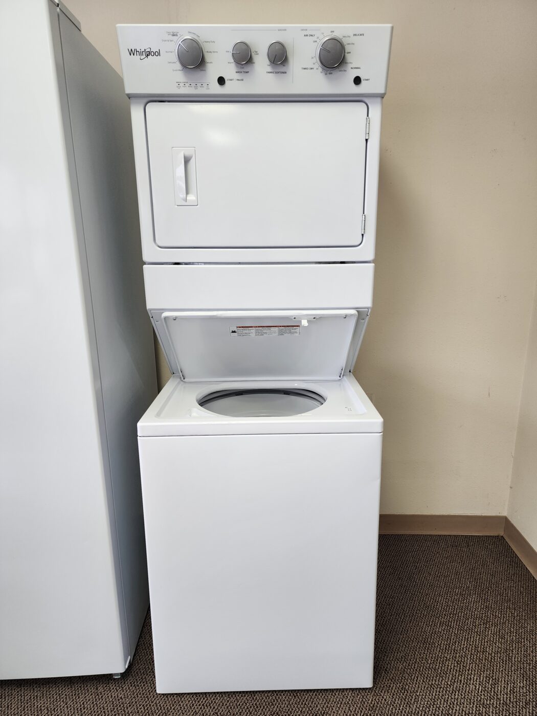 Reconditioned Whirlpool Unitized Laundry Unit (White)