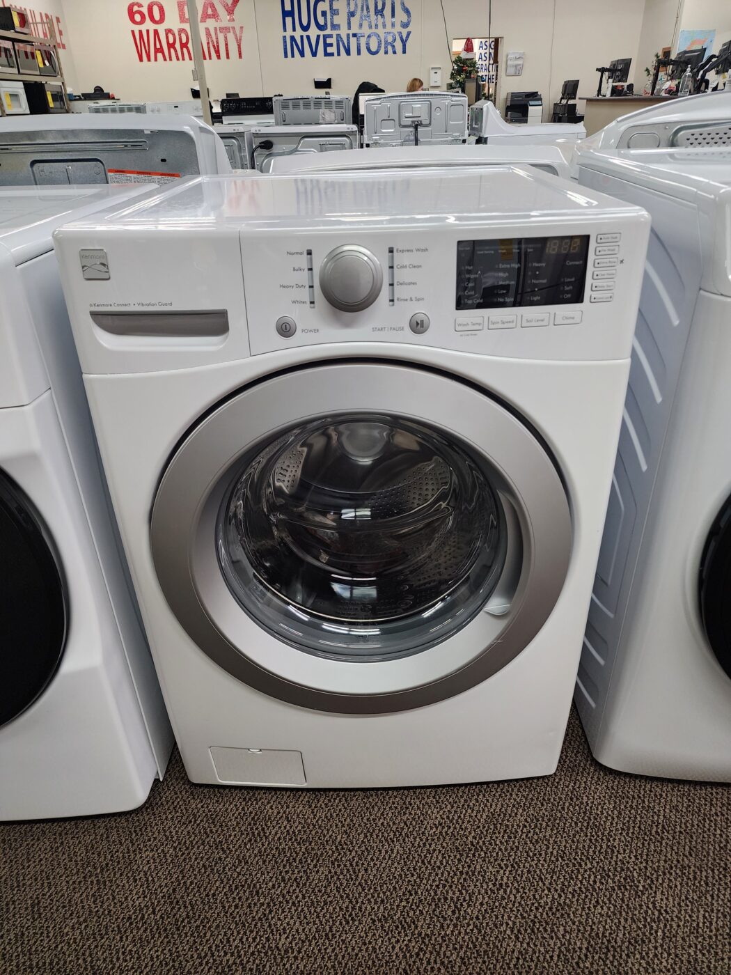 Reconditioned Kenmore 4.3 cu. ft. Front Load Washer (White)