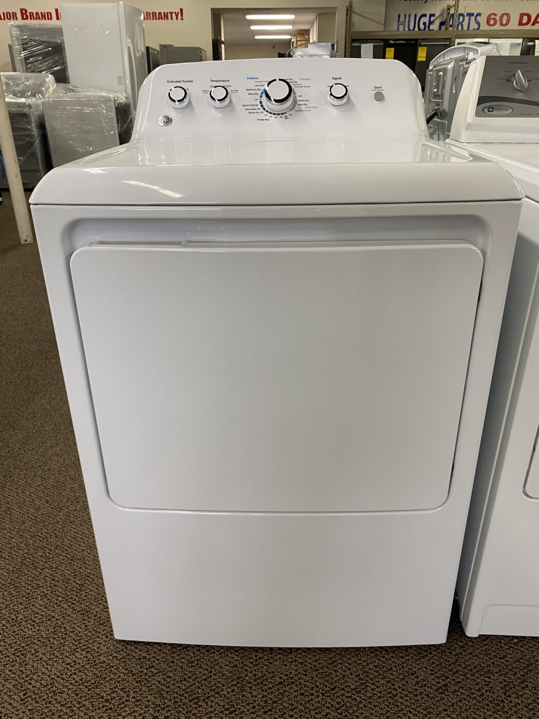 Reconditioned GE 7.2 cu. ft. Electric Dryer (White)
