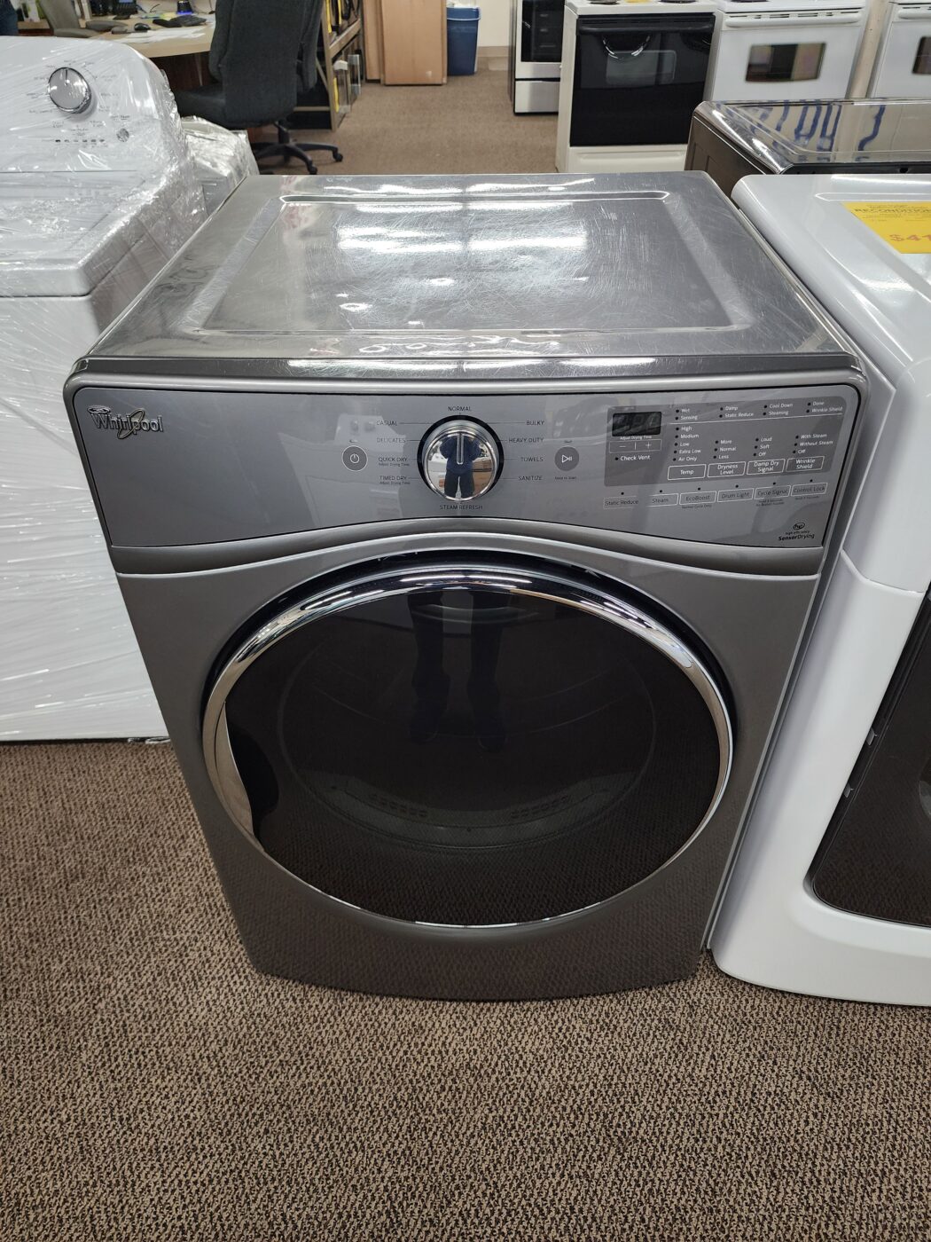 Reconditioned Whirlpool 7.4 cu. ft. Electric Dryer (White)