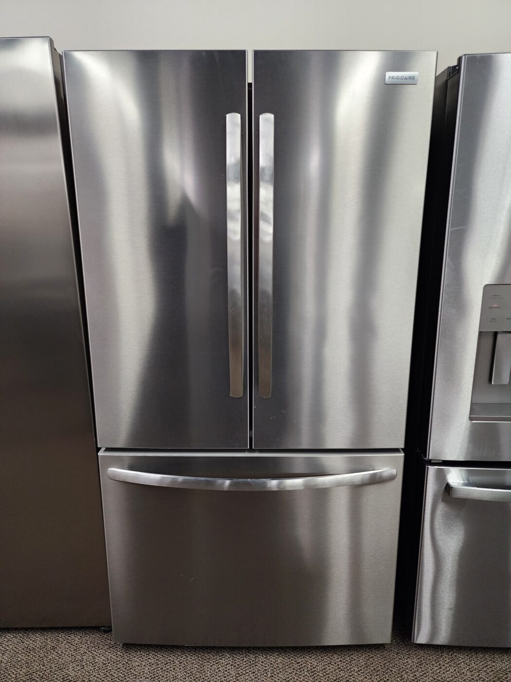 Reconditioned Frigidaire 29 cu. ft. French Door Refrigerator with Ice and Water Dispenser (Stainless Steel)