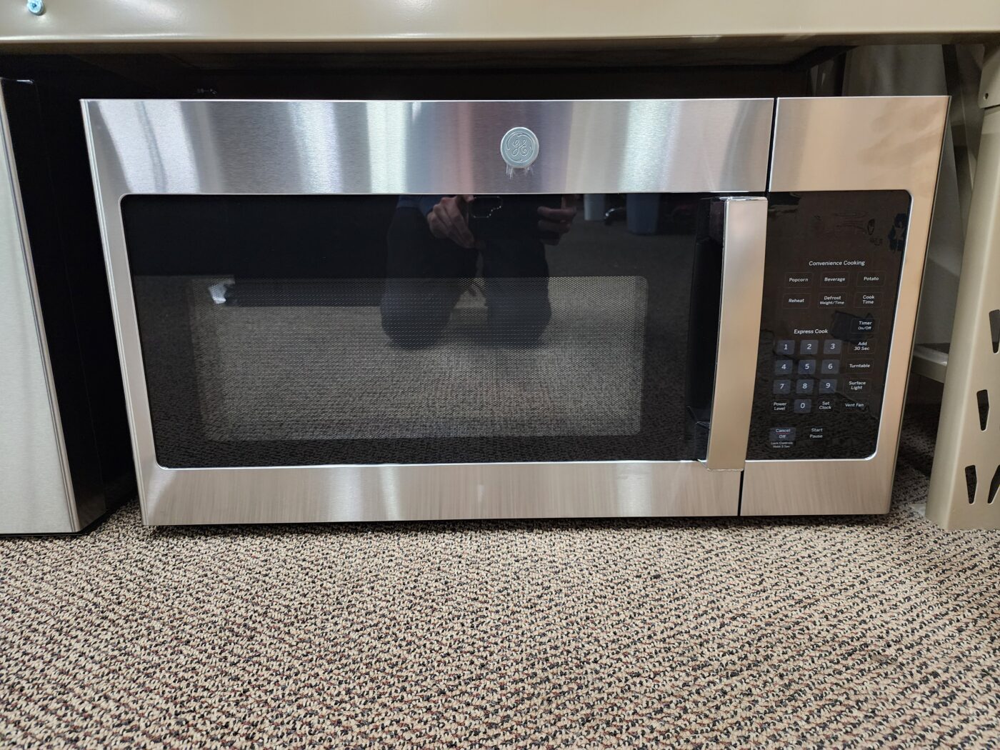Reconditioned GE 1.6 cu. ft. Over the Range Microwave (Stainless Steel)