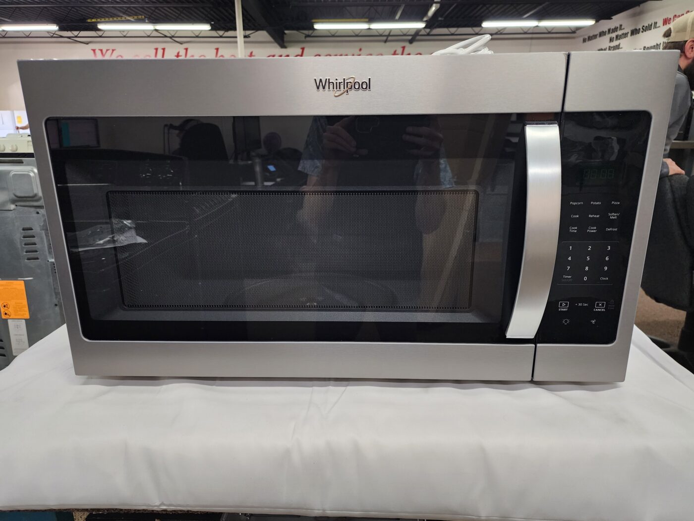 Reconditioned GE 1.7 cu. ft. Over the Range Microwave (Stainless Steel)