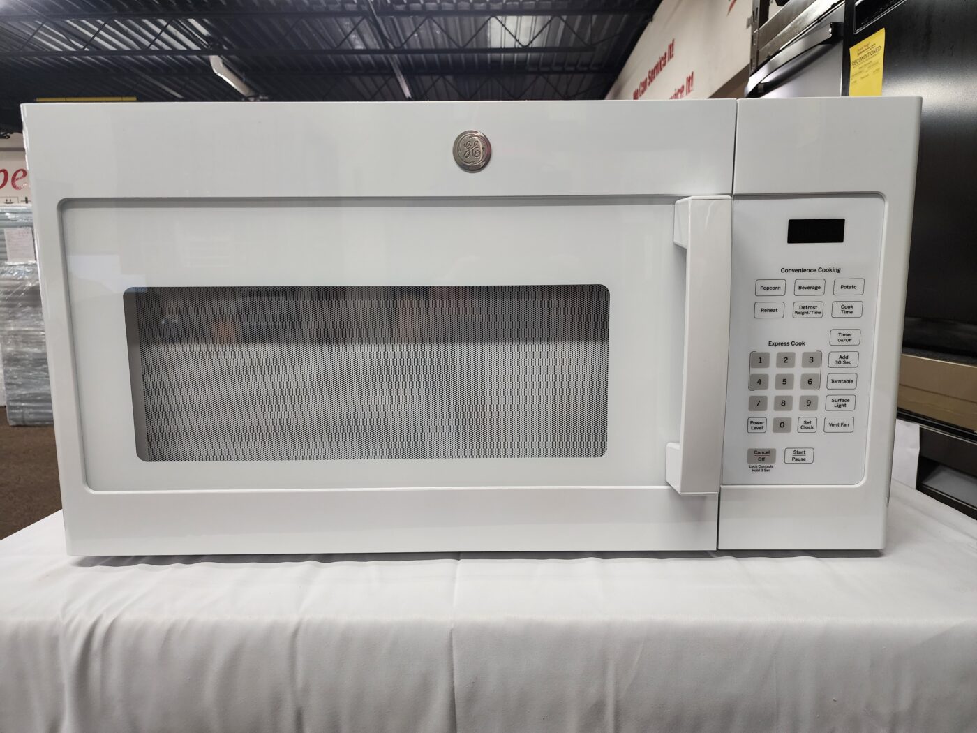 Reconditioned GE 1.6 cu. ft. Over the Range Microwave (White)