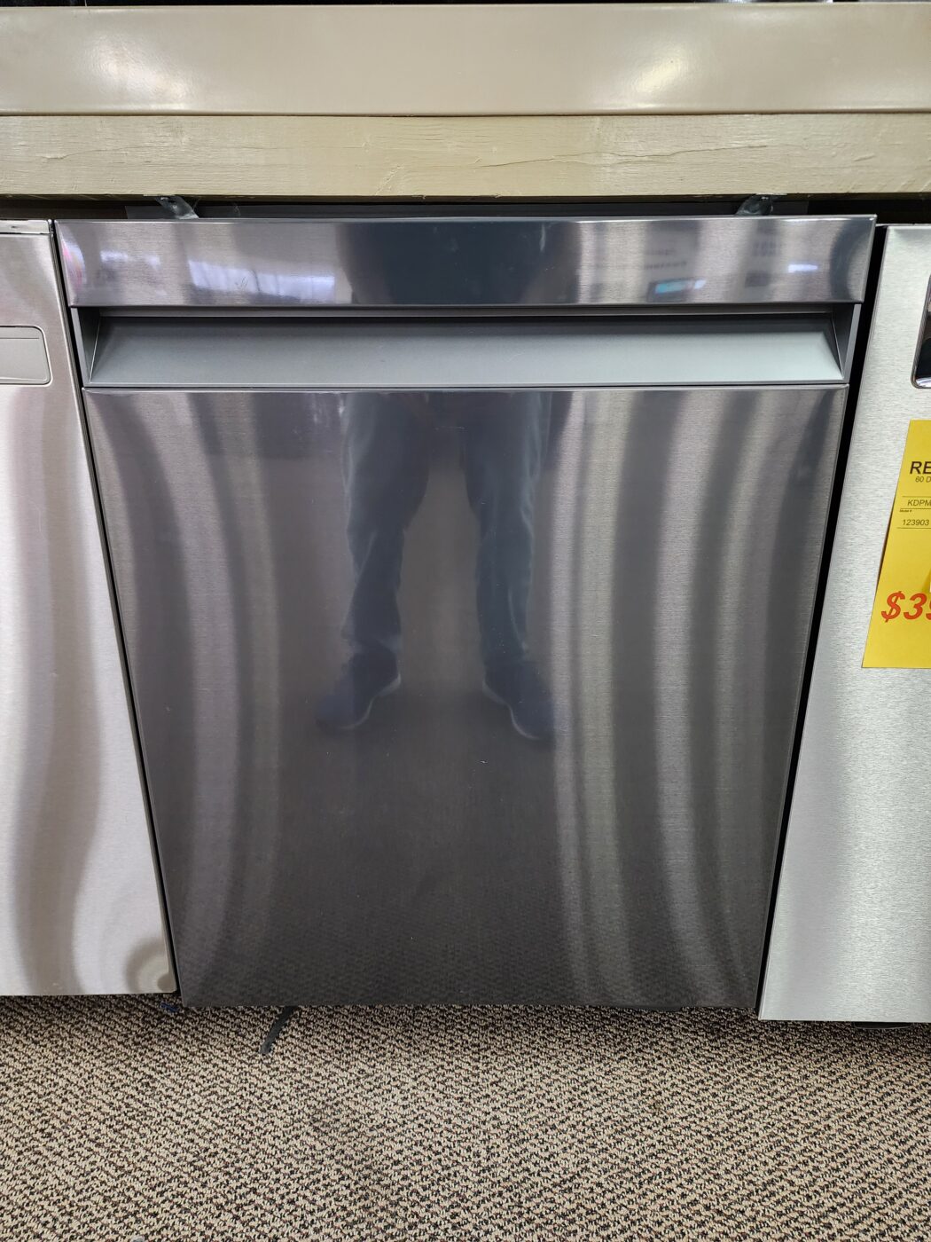 Reconditioned Samsung Dishwasher with Stainless Steel Tub & 3rd Rack (Black Stainless)