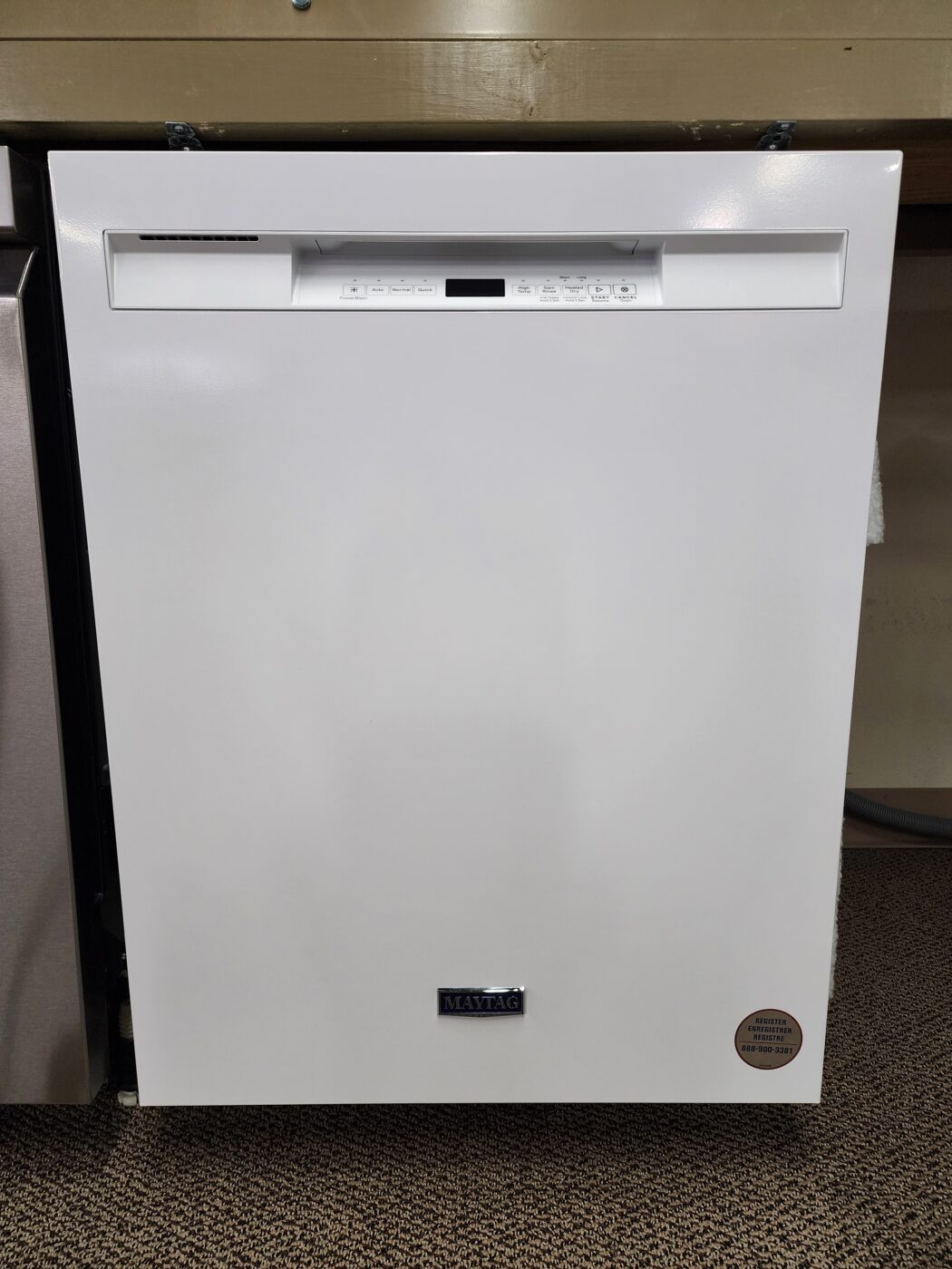 Reconditioned Maytag Dishwasher with Stainless Steal Tub (White)