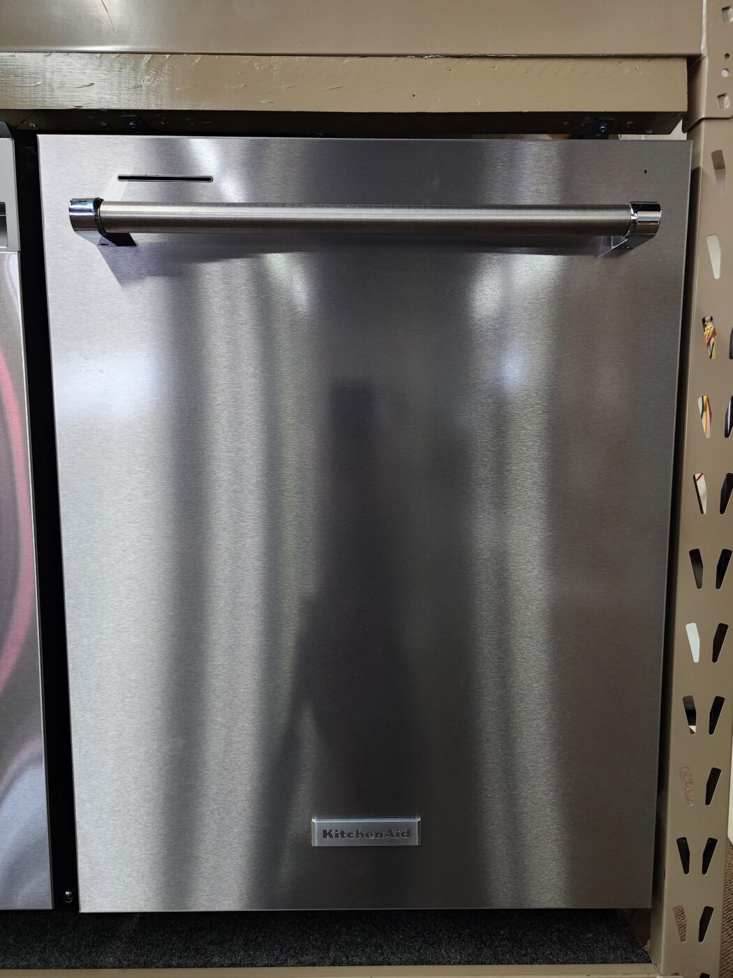 Reconditioned Kitchenaid Dishwasher with Third Rack and Stainless Steel Tub (Stainless Steel)
