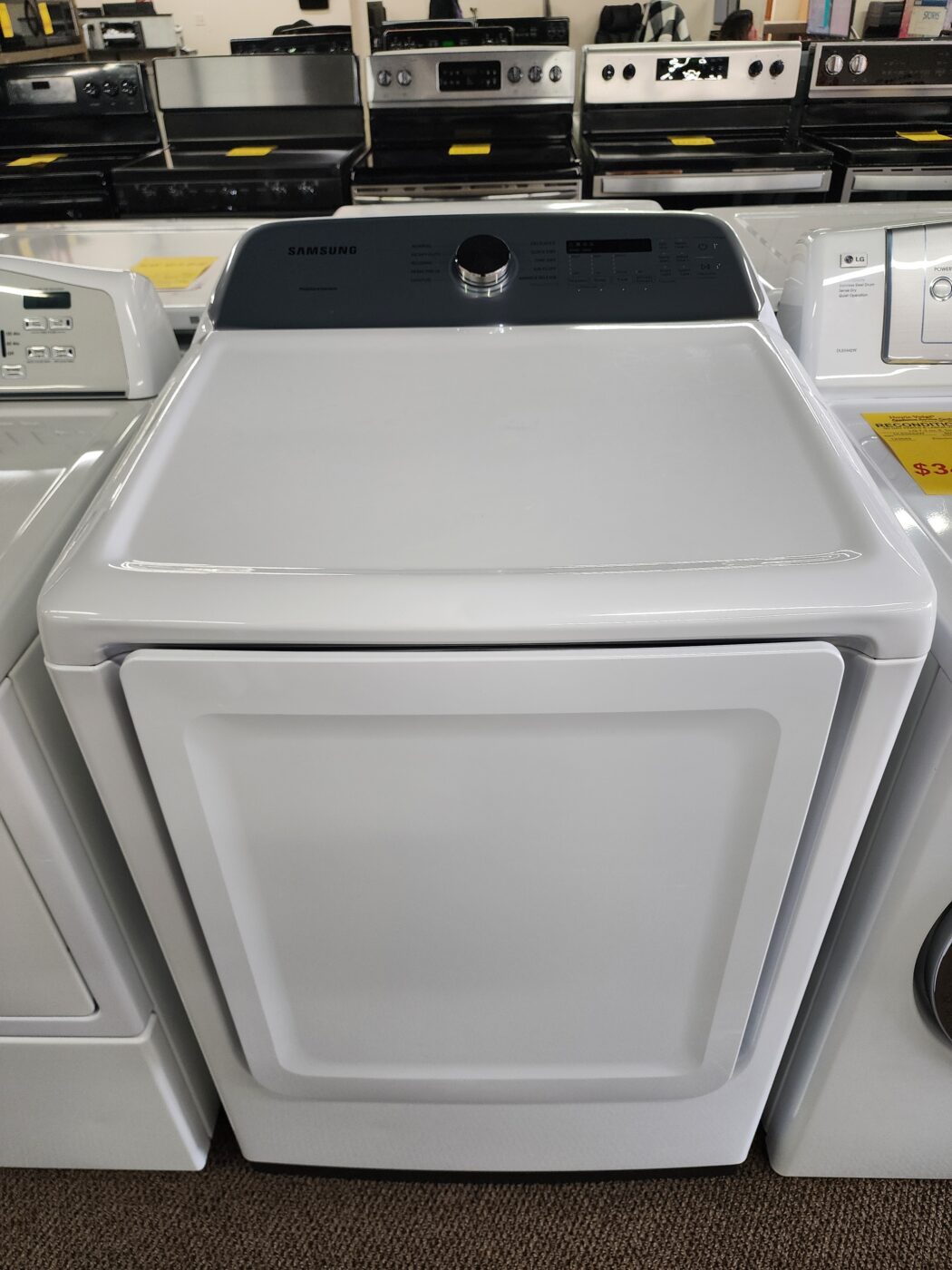 Reconditioned Samsung 7.4 cu. ft. Front Load Dryer (White)