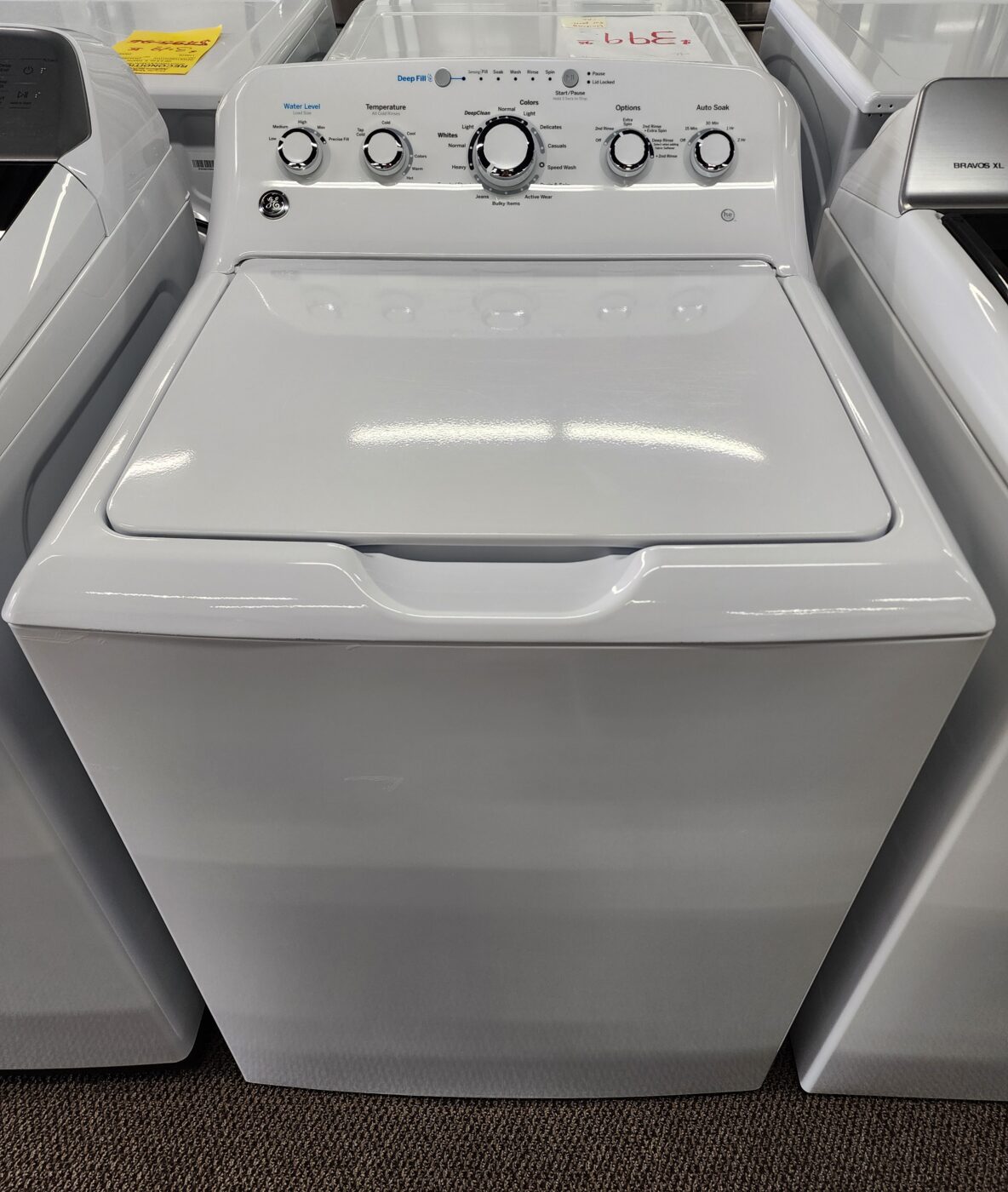 Reconditioned GE 4.5 cu. ft. Top Load Washer (White)
