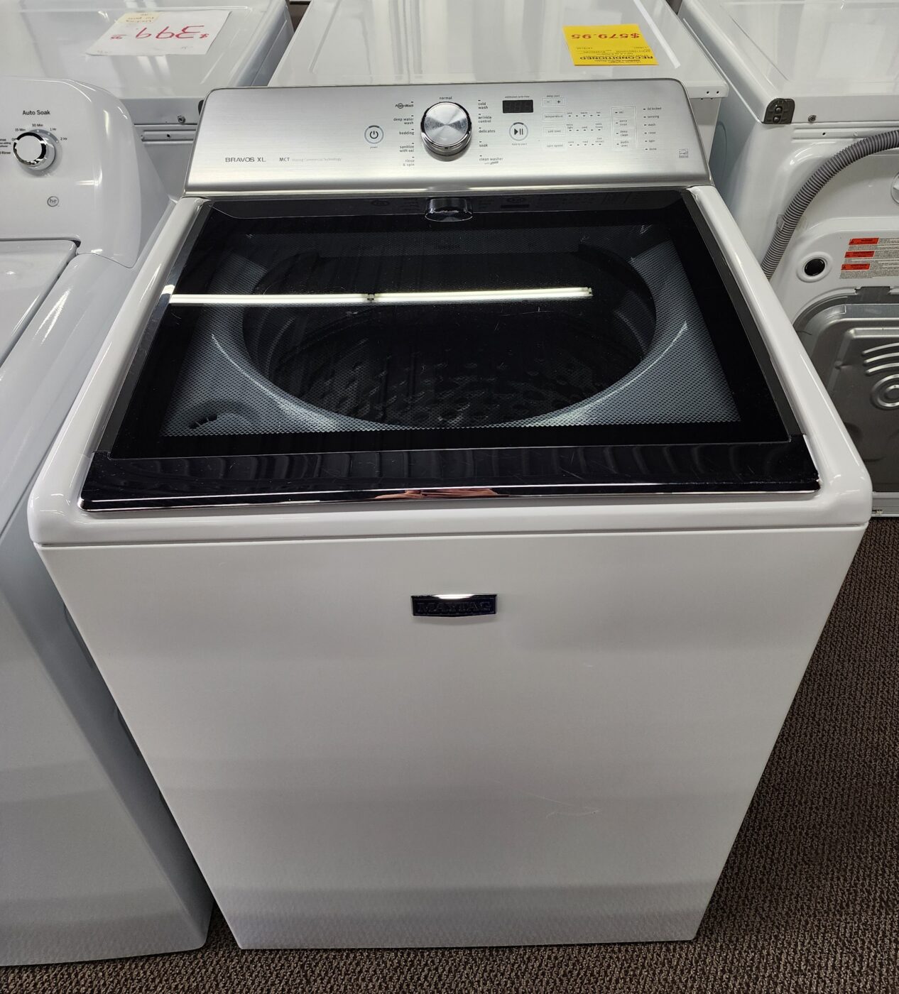 Reconditioned Maytag 5.3 cu. ft. Top Load Washer (White)