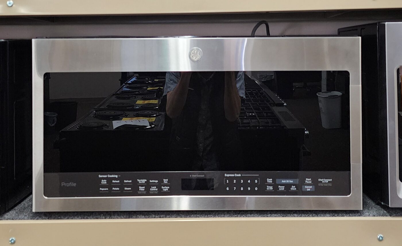 Reconditioned GE 2.1 cu. ft. Over the Range Microwave (Stainless Steel)