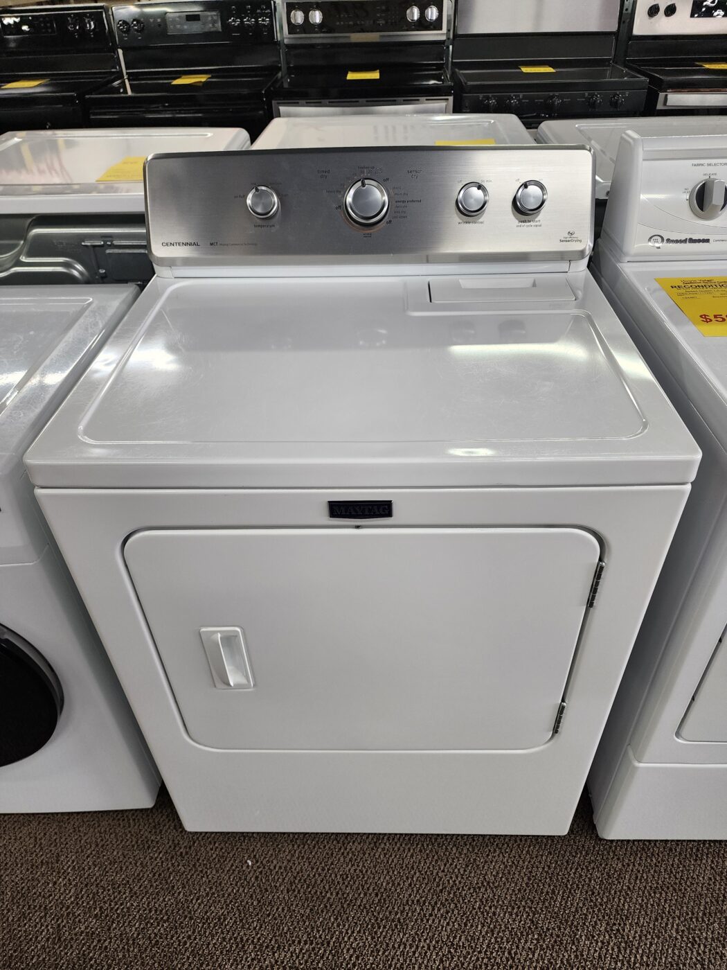 Reconditioned Maytag 7.0 cu. ft. Electric Dryer (White)