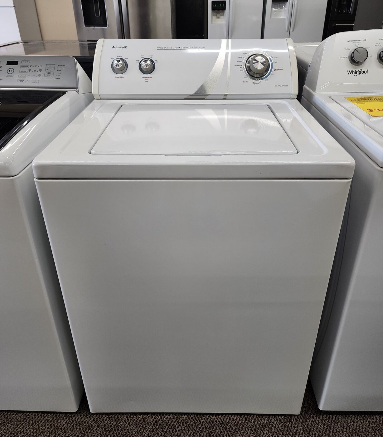 Reconditioned Admiral 3.4 cu. ft. Top Load Washer (White)
