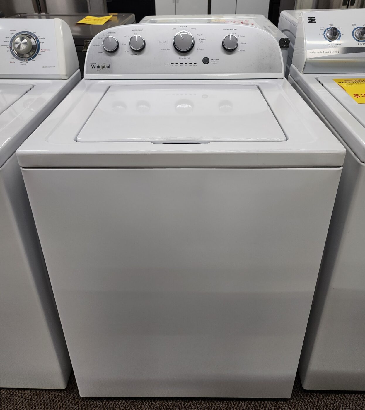 Reconditioned Whirlpool 3.5 cu. ft. Top Load Washer (White)