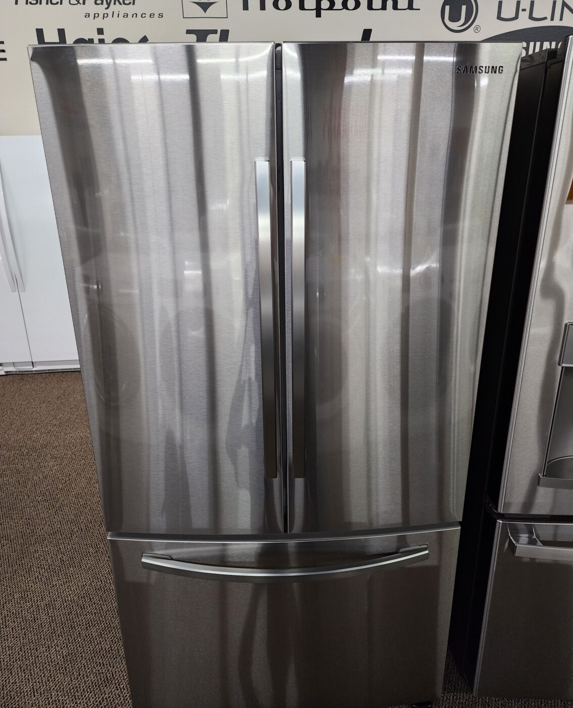 Reconditioned Samsung 28 cu. ft. French Door Refrigerator with Freezer Ice Maker (Stainless Steel)