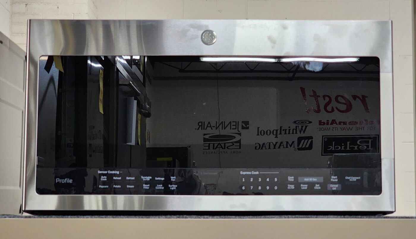 Reconditioned GE 2.1 cu. ft. Over the Range Microwave (Stainless Steel)