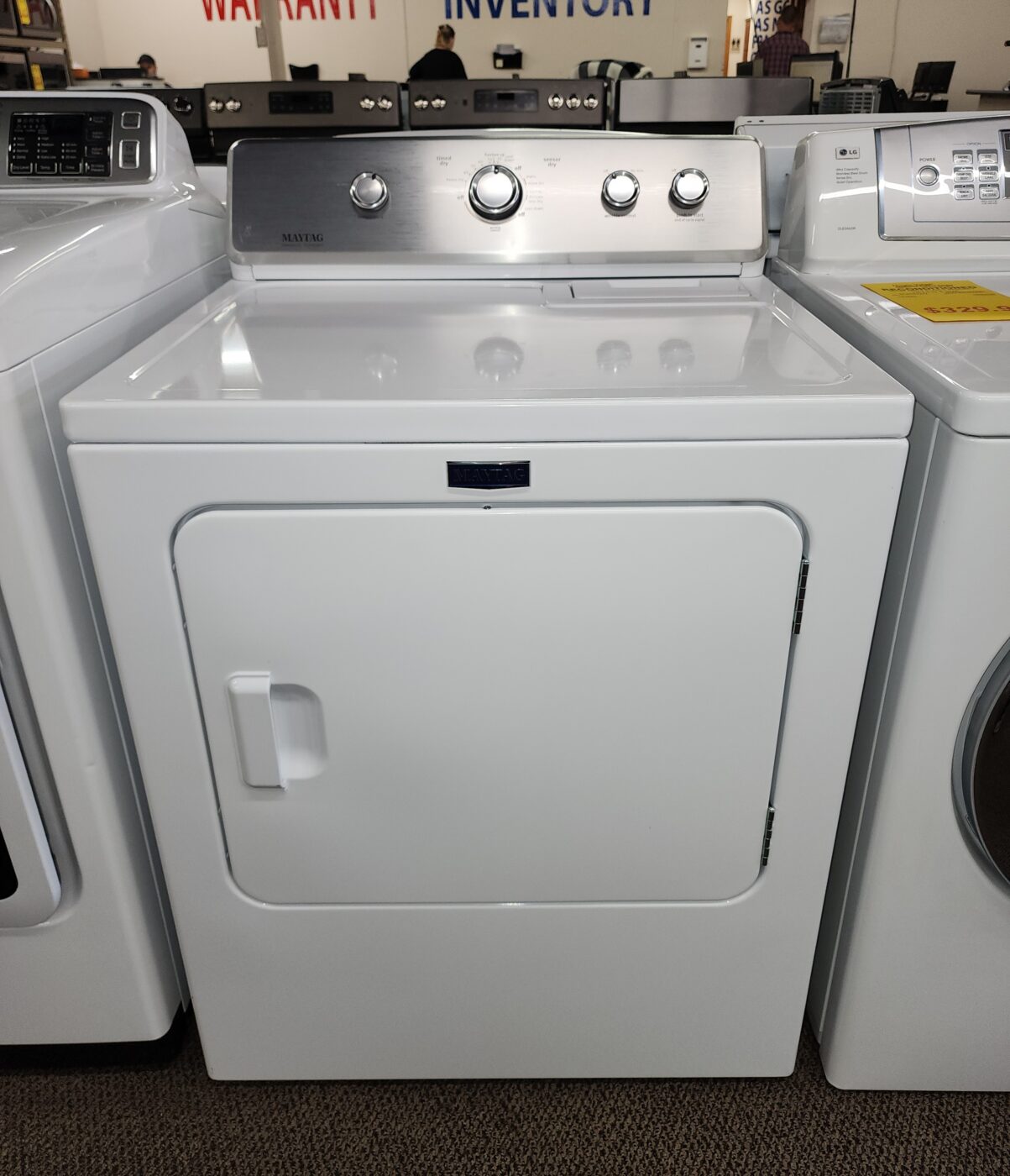 Reconditioned Maytag 7.0 cu. ft. Electric Dryer (White)