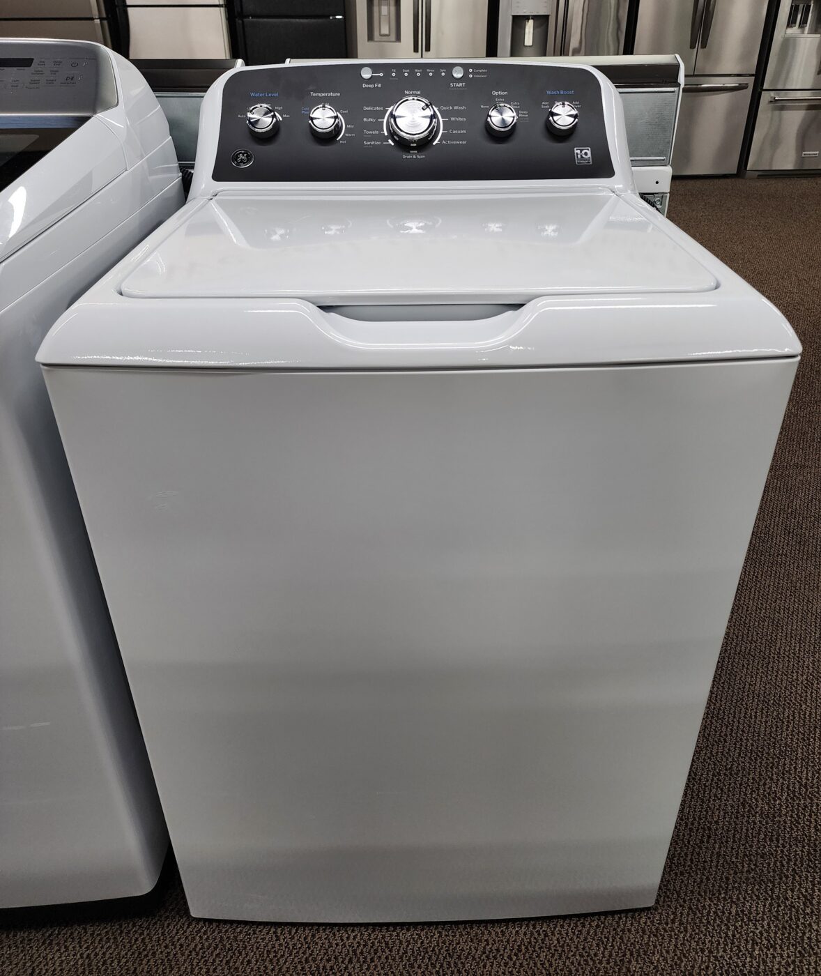 Reconditioned GE 4.5 cu. ft. Top Load Washer (White)