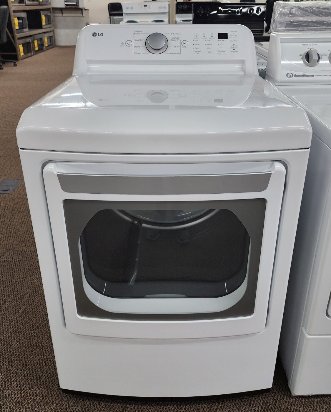 Reconditioned LG 7.3 cu. ft. Electric Dryer (White)