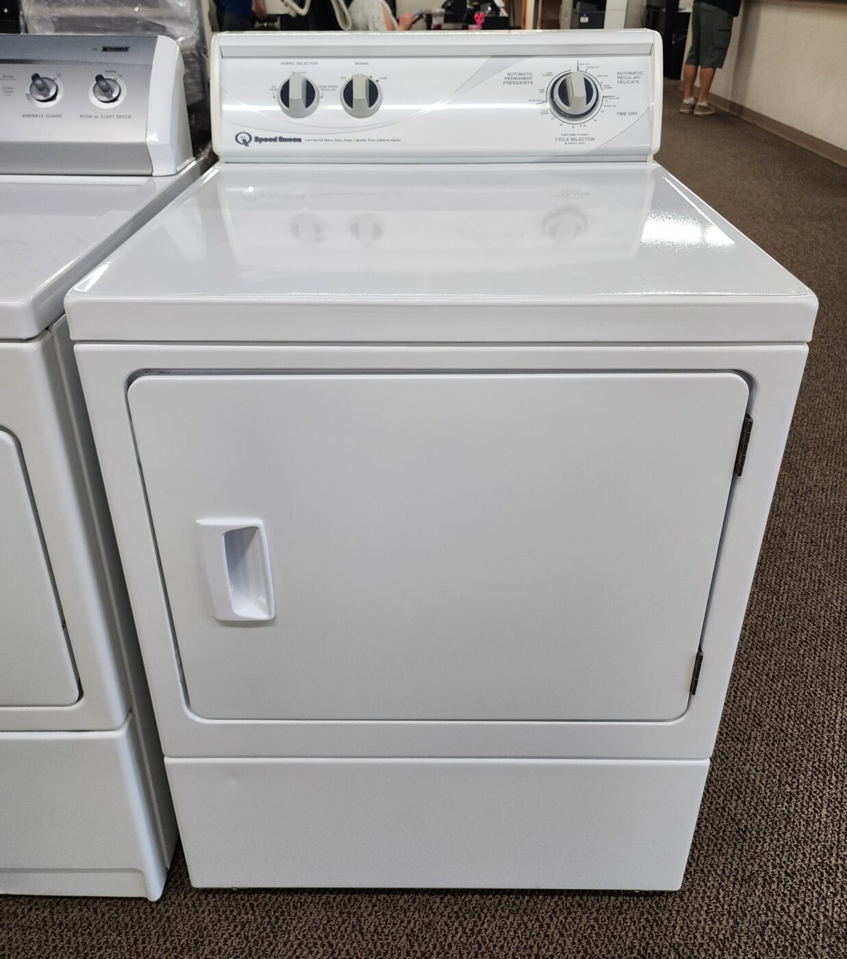 Reconditioned Speed Queen 7.0 cu. ft. Electric Dryer (White)