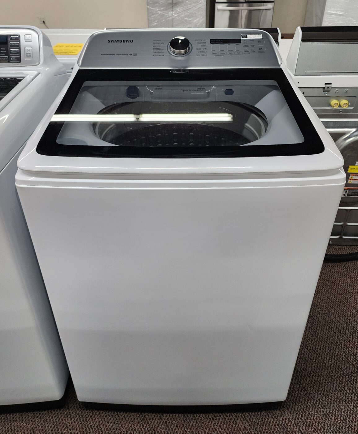 Reconditioned Samsung 5.0 cu. ft. Top Load Washer (White)