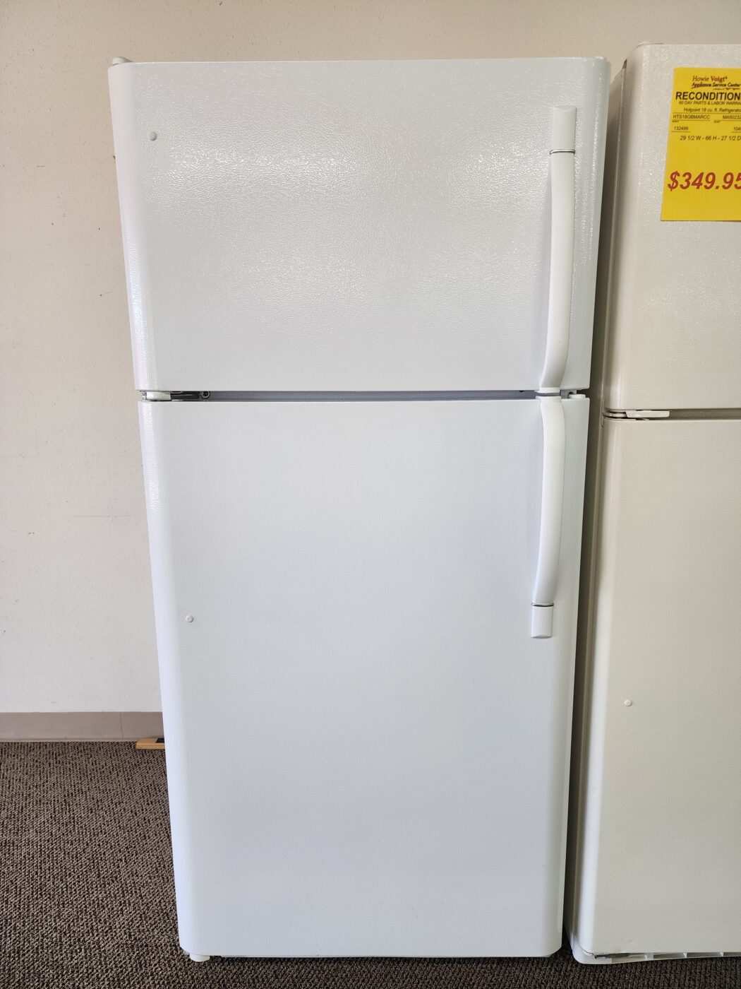 Reconditioned Frigidaire 18.2 cu. ft. Top-mount Refrigerator (White)