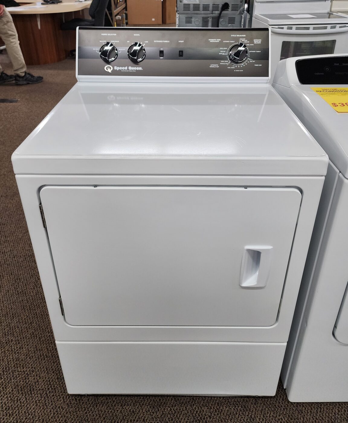 Reconditioned Speed Queen 7.0 cu. ft. Electric Dryer (White)