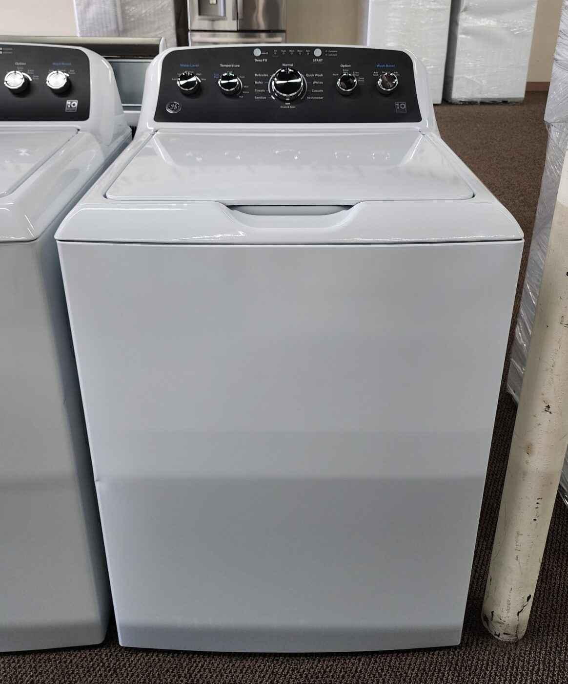 Reconditioned GE 4.5 cu. ft. Top Load Washer (White)